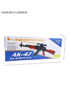 Asian_Ak-47 Gun box with Laser